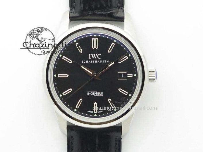 MIROTIME 1225 Timeless Big Pilot Real PR IW500901 ZF 1:1 Best Edition On Black Leather Strap A 7340